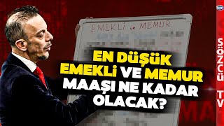 İşte Kalem Kalem Yeni Zam Tablosu SSK ve BağKur En Düşük Emekli Maaşı Ne Kadar Olacak [upl. by Carmela]