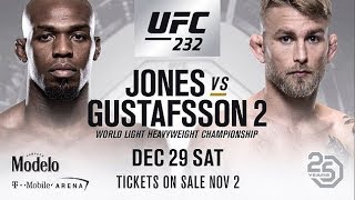 عودة أحسن مقاتل في تاريخ الرياضات القتالية المختلطة جون جونس UFC 232 Jon Jones VS Alex Gustafson [upl. by Scheer]