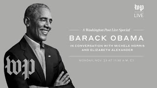 Barack Obama talks about his new memoir A Promised Land  The Washington Post [upl. by Aracaj]