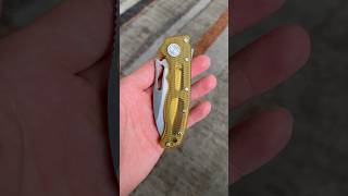 Demko AD205 Slicer Shark Lock Ultem 20CV edc knife pocketcarry [upl. by Onairda376]