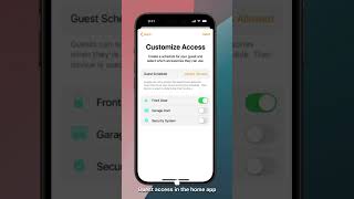 iOS 18 Feature Guest Access in the Home App  Convenient Home Sharing iOS18 ytshorts [upl. by Inavoj]