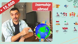 How To Get An Internship Abroad  TOP WEBSITES  🌍 🇺🇸 [upl. by Pavel]