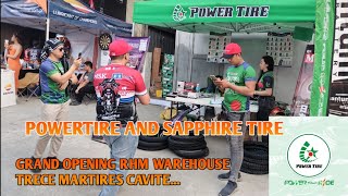 RHM GRAND OPENING WE SUPPORT POWERTIRE AND SAPPHIRE TIRE  RHIE MOTOVLOG [upl. by Franklin]