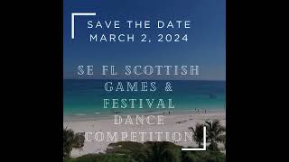 2024 Southeast Florida Scottish Festival Highland Dance Competition [upl. by Aliekahs]