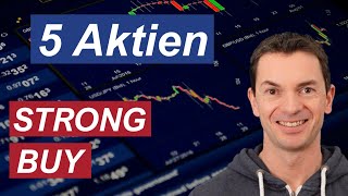 5 Aktien mit einem aktuellen STRONG BUY Rating von den AnalystenSo würde ich 1000 Euro investieren [upl. by Shelba]