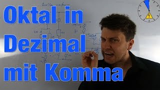 Oktal in Dezimal mit Komma  Zahlensystem  Elektrotechnik in 5 Minuten [upl. by Latihs]