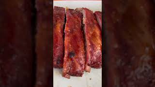 Ribs on the pit boss vertical smoker 2 [upl. by Plerre]