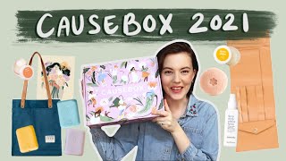 CAUSEBOX SPRING 2021 HONEST REVIEW [upl. by Tisbe]