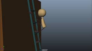 Ladder climbing Animation [upl. by Press65]