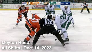 Lleyton Roed BSU29  All Shifts  Bemidji State vs Bowling Green State NCAA  12 14 2023 [upl. by Niajneb]