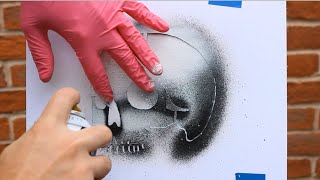 STENCIL ART FOR BEGINNERS Step by Step [upl. by Idonah437]