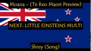 Shiny Song from Moana  Maori Preview [upl. by Cornela]