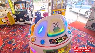 2020s Coin Operated Spaceship Kiddie Ride  Star Hero [upl. by Kehr727]