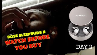 BOSE SLEEPBUDS 2 Review  Did I sleep better [upl. by Hepsoj]