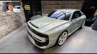 Elegend EL 1 ELegend full electric super hyper car Audi Sport Quattro Hommage walkaround V0437 [upl. by Bellew]