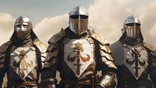 The Teutonic Knights Chanting in a Sacred Sanctuary  Chivalric Hymn Prayer Ambience [upl. by Zerla]