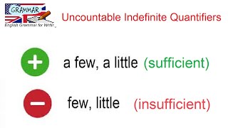 Uncountable indefinite quantifiers [upl. by Jamaal]