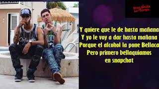 snapchat  Lary over ft Anuel aa karaoke lirycs [upl. by Ngo]