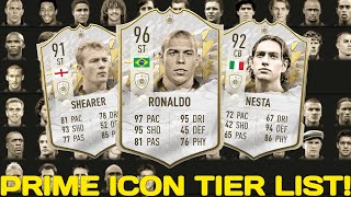 RANKING ALL PRIME ICONS IN FIFA 22  PRIME ICON TIER LIST  FIFA 22 Ultimate Team [upl. by Mcgee412]