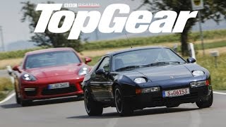 Porsche Panamera GTS vs Porsche 928 GTS  TopGear Polska [upl. by Lois]