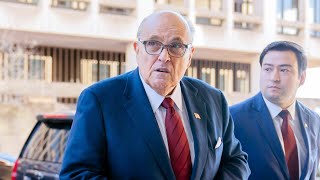 Rudy Giuliani has turned over his luxury watches and Mercedes in defamation case lawyer says [upl. by Stirling849]