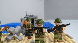 WW2 DDay LEGO stop motion [upl. by Louisette]