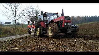 Mokra orka obornika 2016 Ursus 1224KUHN MultiMaster 123 [upl. by Flaherty]