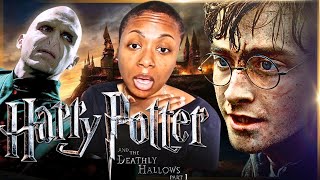 bellatrix🔪dobby💔watching HARRY POTTER for the first time round 7 DEATHLY HALLOWS PART 1 [upl. by Repsag]