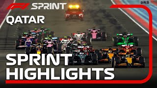 F1 Sprint Highlights  2024 Qatar Grand Prix [upl. by Nwahsir]