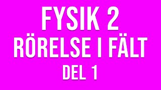 Fysik 2  Rörelser i fält del 1 av 4 [upl. by Aioj]