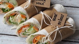 RECEPT  Tortilla Wrap [upl. by Nylyahs703]