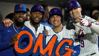 OMG Mets GO OFF for 9 runs in the 4th inning of KEY game [upl. by Inasah]