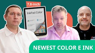 New color E Ink technology all you’ve wanted to know about new Kaleido and PocketBook InkPad Color [upl. by Malkah]