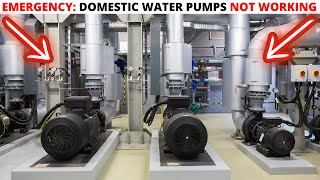 HVAC Domestic Water Pump Not Working Domestic Water Booster Pump Troubleshooting VFDControls [upl. by Ultan]