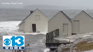 Iconic South Portland fishing shacks to be rebuilt after historic storm washed them away [upl. by Kaycee518]