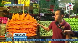 Canasta básica Así los precios de los productos en la Central de Abasto CDMX  Francisco Zea [upl. by Romito]