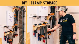 How To Build a Simple Heavy Duty CLAMP RACK  A Review of the New Pony Jorgensen clamps [upl. by Pearle448]