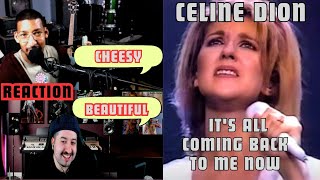 CELINE DION  Its All Coming Back To Me Now REACTION [upl. by Otero]