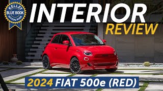 2024 Fiat 500e RED  POV Interior Review [upl. by Eiliab]