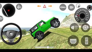 Long Jump Cars Driving 3D Dollar Song Modified Thar Indian Cars Simulator 3D Android Gameplay [upl. by Dj]