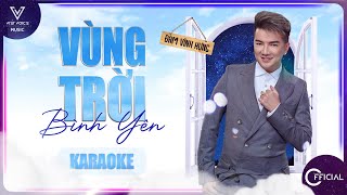 Karaoke Vùng trời bình yên Remix  Đàm Vĩnh Hưng  Tuyển tập karaoke beat nhạc chuẩn 2023 [upl. by Teiv593]