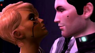 SWTOR  Mirialan  Sith Warrior  Gray Side  Companions  Romance  Malavai Quinn [upl. by Cochrane]