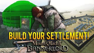 Build your own SETTLEMENT with this NEW Mount amp Blade 2 Bannerlord Mod [upl. by Kumar]