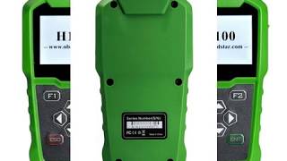 OBDSTAR H100 Auto Key Programmer introduction [upl. by Octavla32]