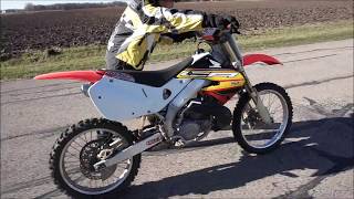 Brother Blew Up My Honda Cr 250 [upl. by Nileuqay]