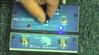 Rivera Blues Shaman overdrive pedal demo [upl. by Naedan]