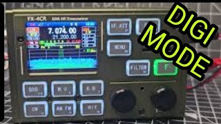 FX4CR  Enter Digital Mode SSB [upl. by Labaw]