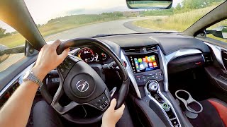 2022 Acura NSX Type S  POV Driving Impressions [upl. by Anifesoj728]