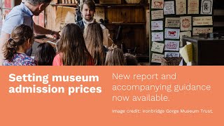 Research into admissions pricing policy in museums [upl. by Eenahpets]