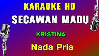 SECAWAN MADU  Kristina  KARAOKE Nada Pria [upl. by Cornie]